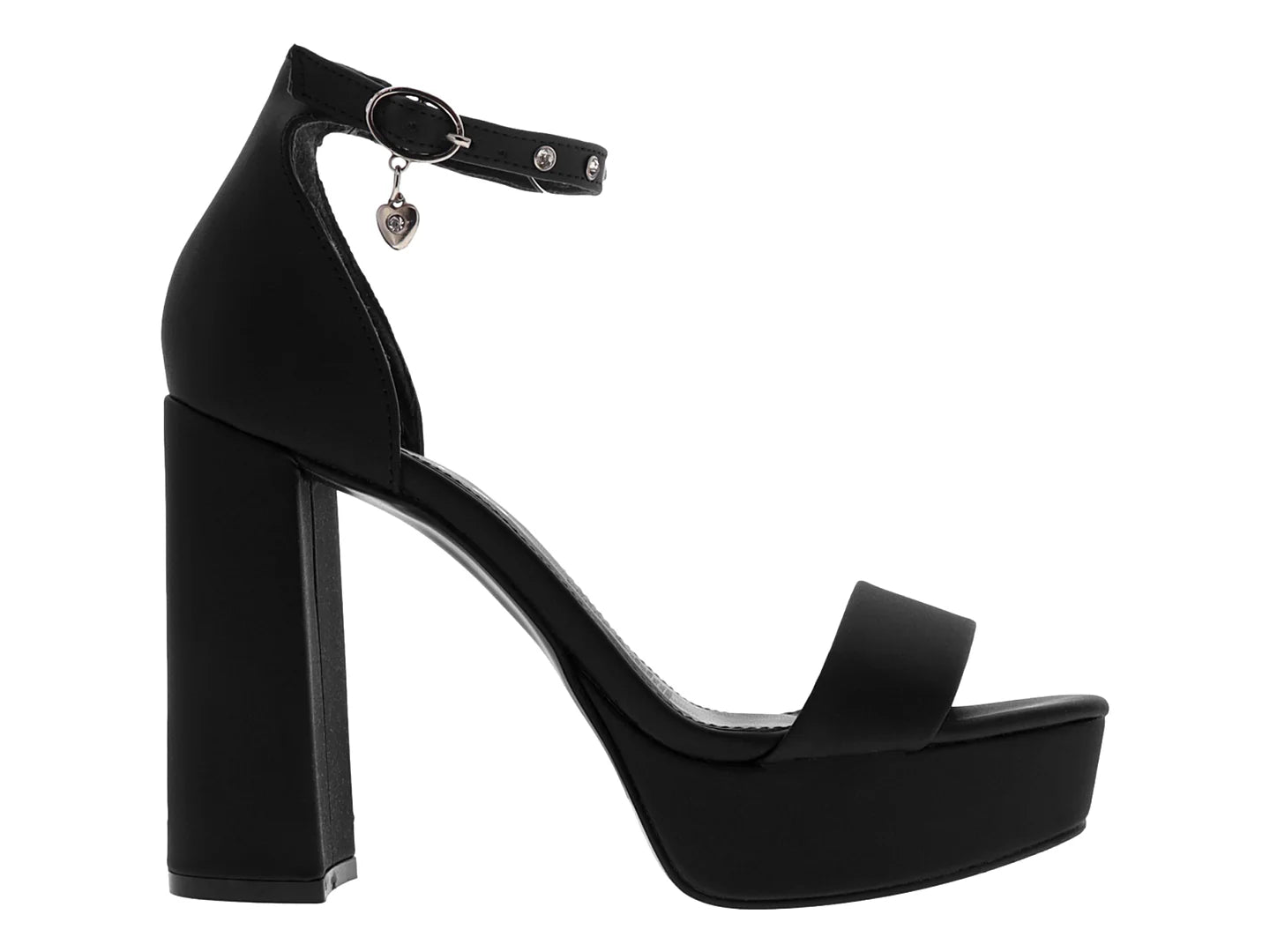 Zapatillas de Tacón Forever 21 Negro para Mujer