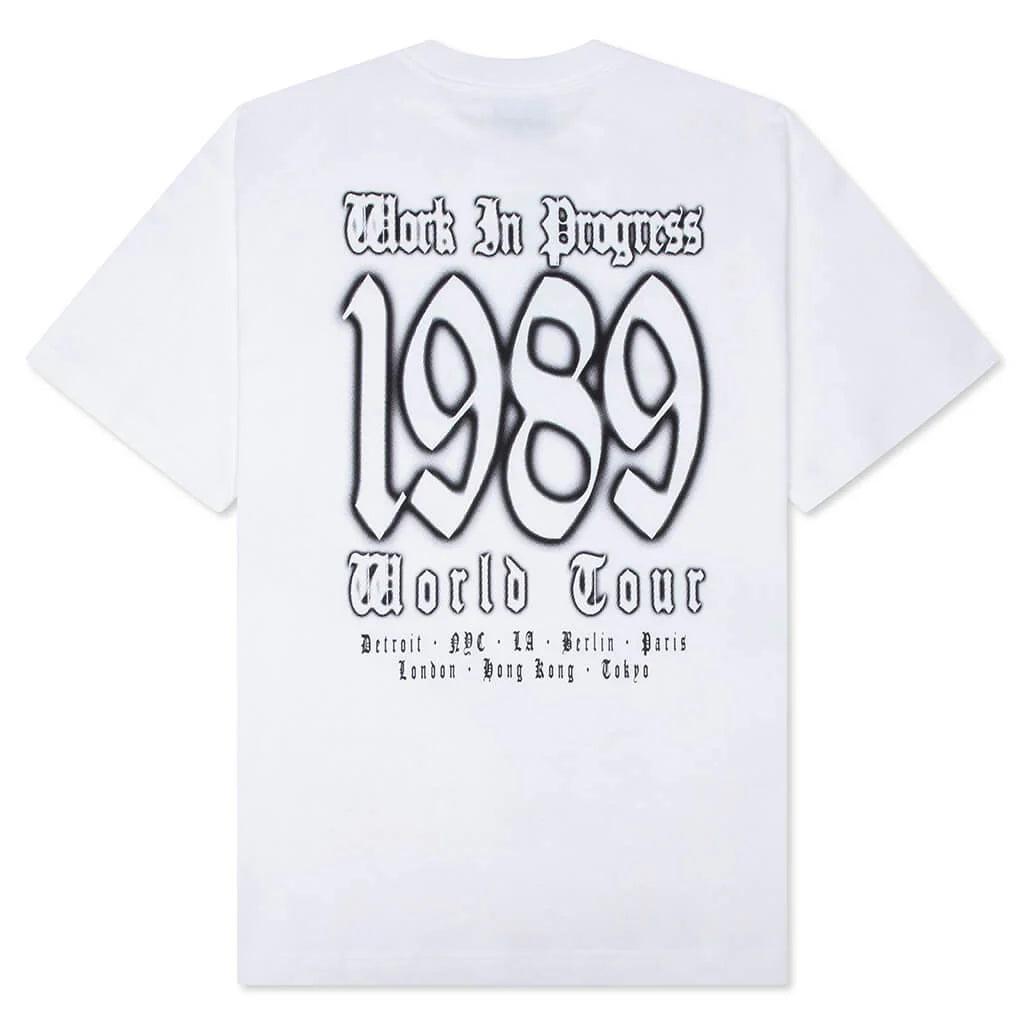 S S World Tour T Shirt White
