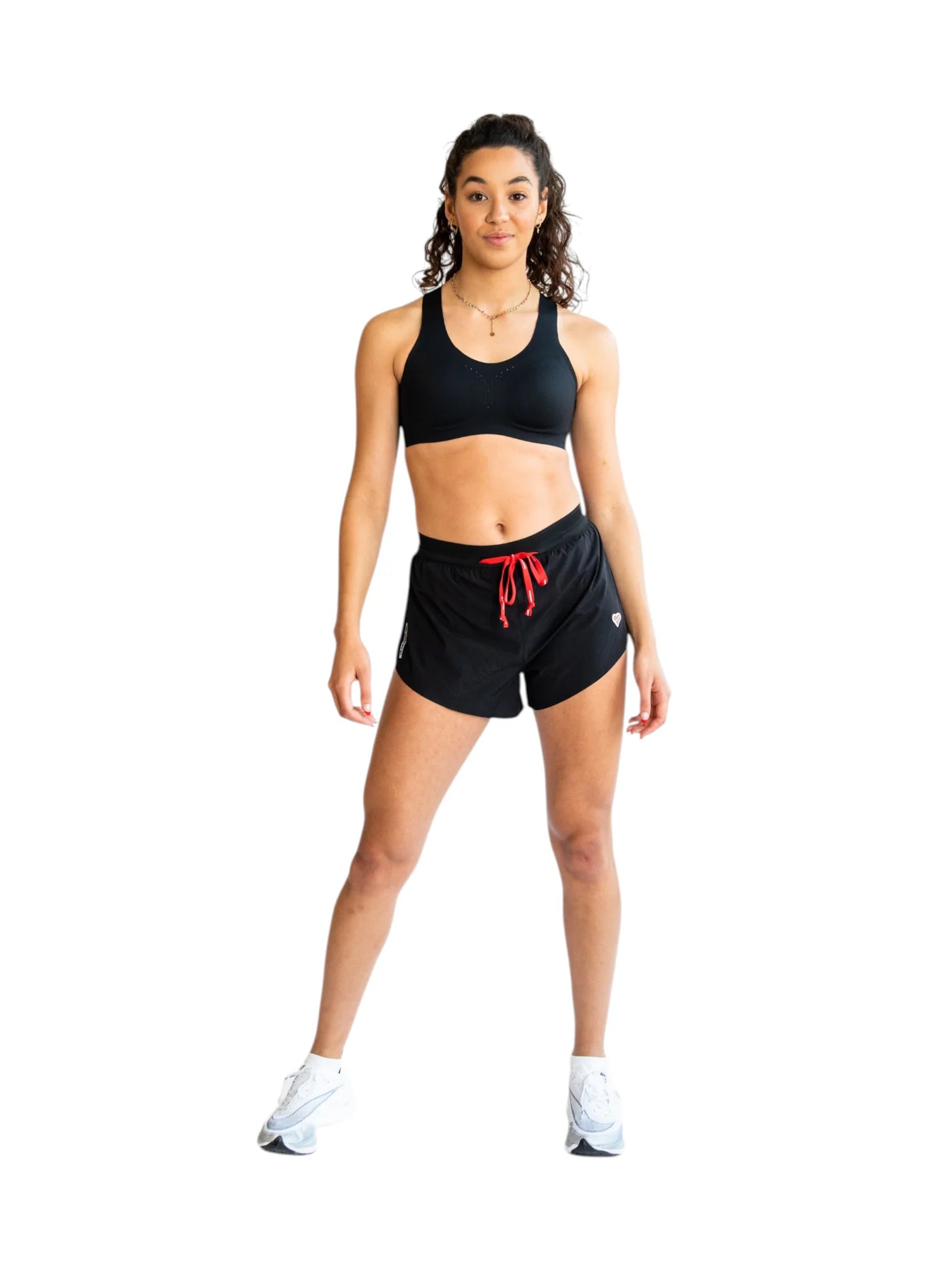 Heartbreak Womens Bear Cage 2 High Split Shorts