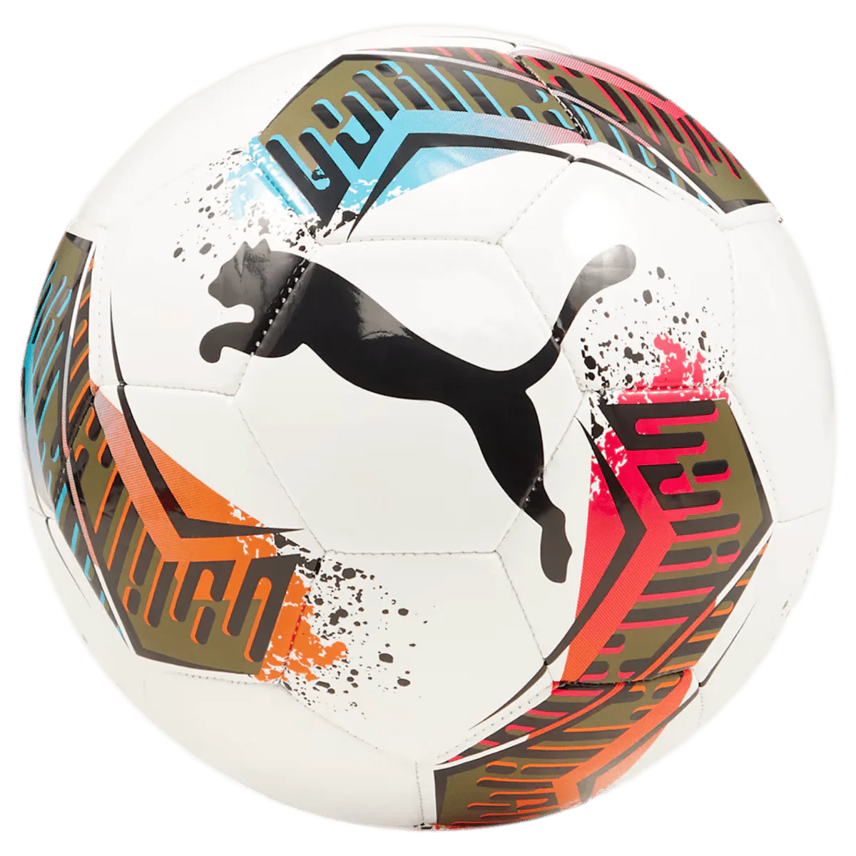 Puma Futsal 3 MS Soccer Ball White Garnet Ros