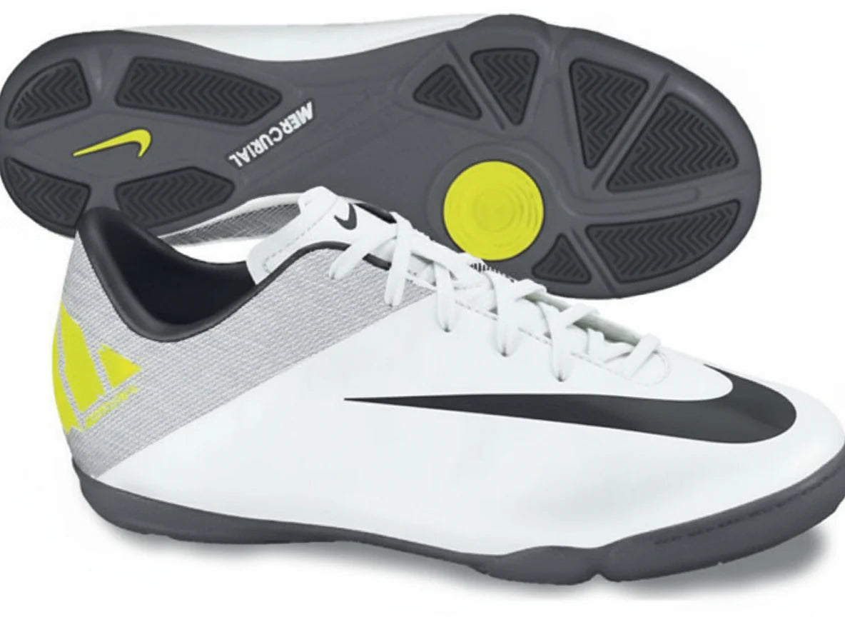 Nike Mercurial Victory II IC Youth Indoor Soccer Shoes White Cyber Volt