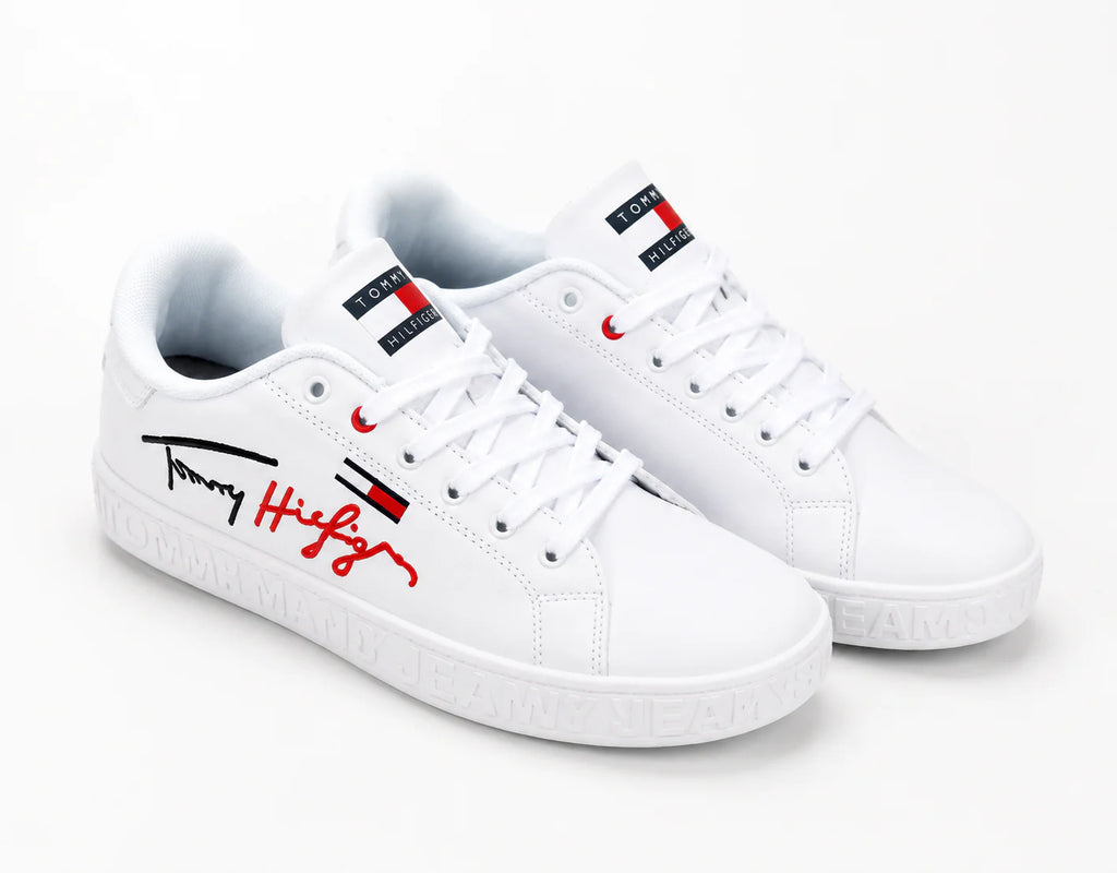 Tommy Hilfiger Signature Court Blanc