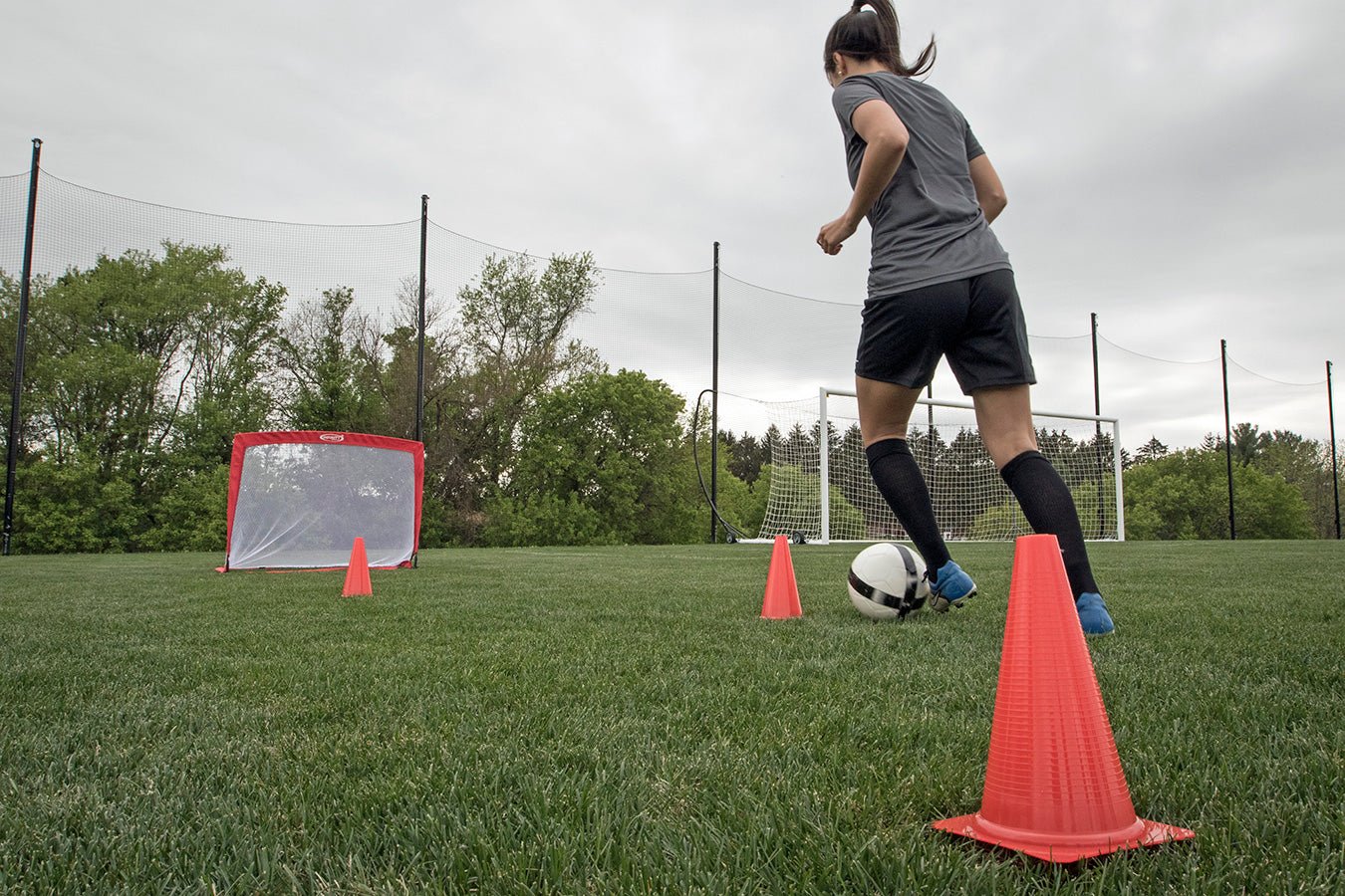 Kwik Goal Practice Cone 9 Pack of 12