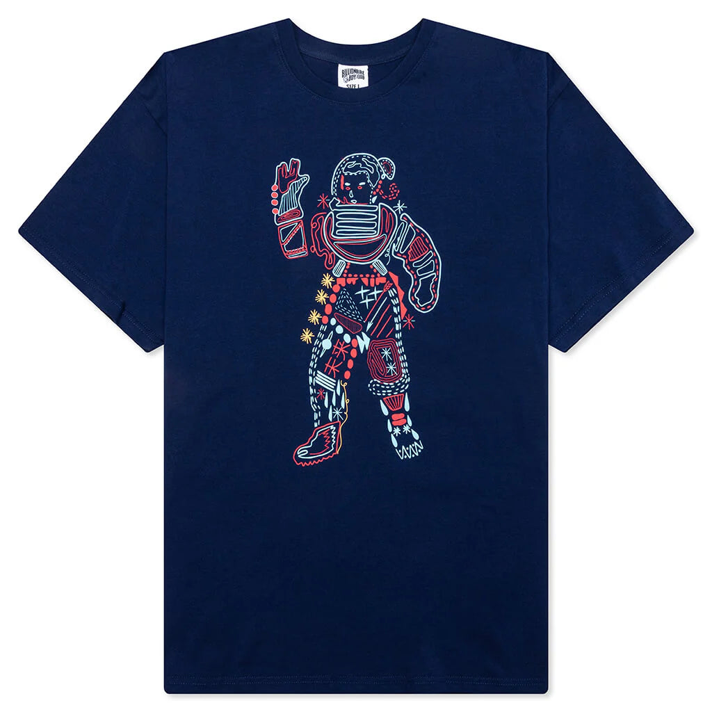 BB Space And Time S S Knit Blue Depths