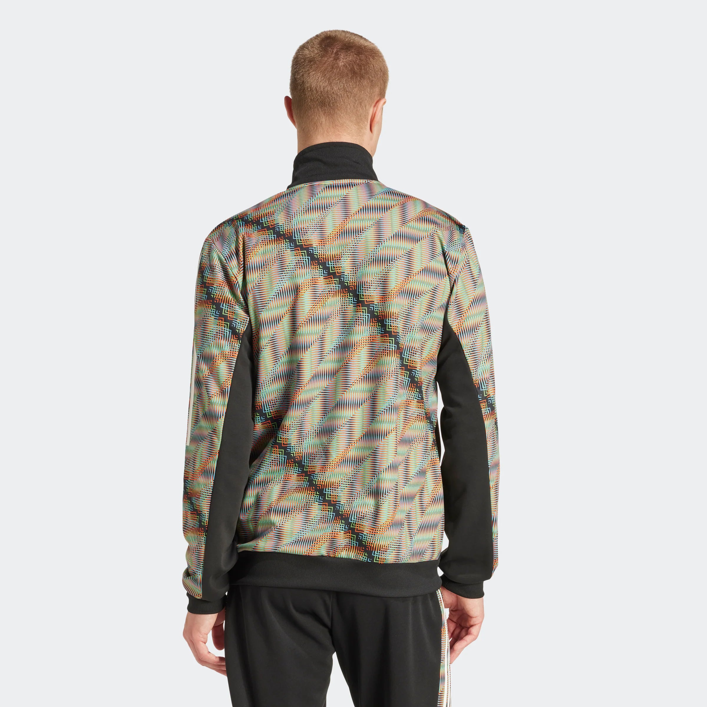 adidas Hispanic Celebration Track Top Black Multicolor