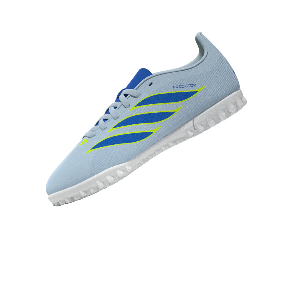 adidas Predator Club TF Turf Youth Soccer Cleats Sky Blue Yellow