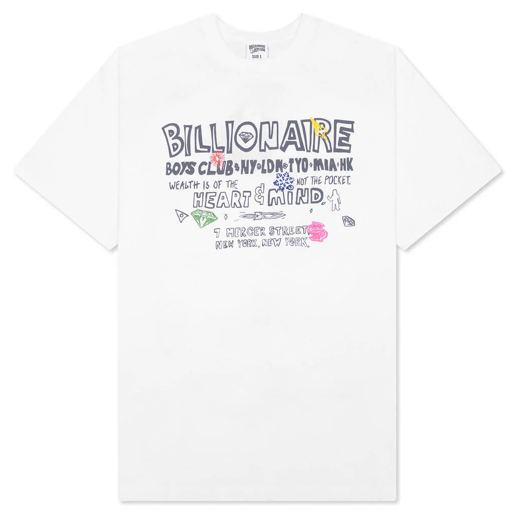 BB Satellites S S Knit White