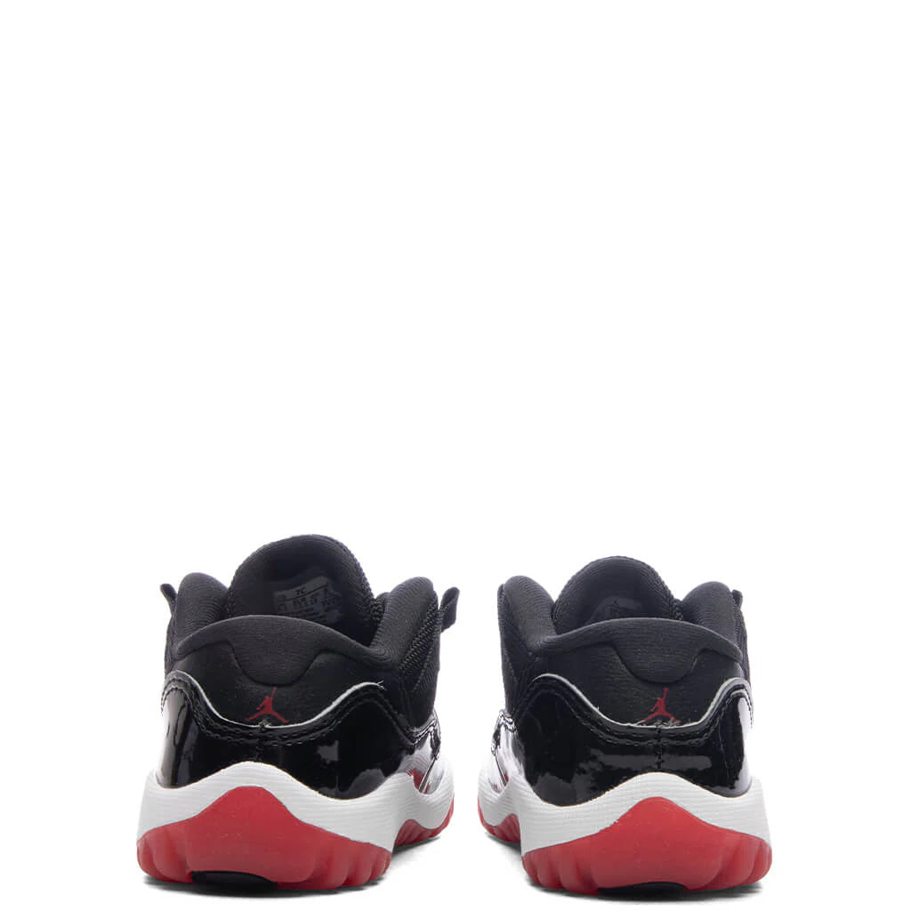 Air Jordan 11 Retro Low Bred TD Black Varsity Red White