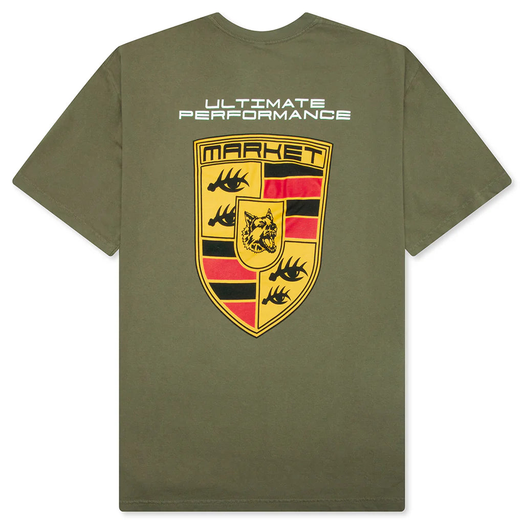 Ultimate Badge T Shirt Kelp