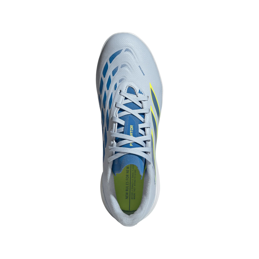 adidas Predator League TF Turf Youth Soccer Cleats Sky Blue Yellow