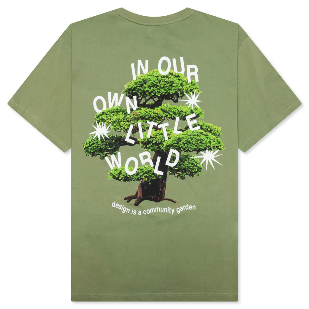 Community Garden T Shirt Basil
