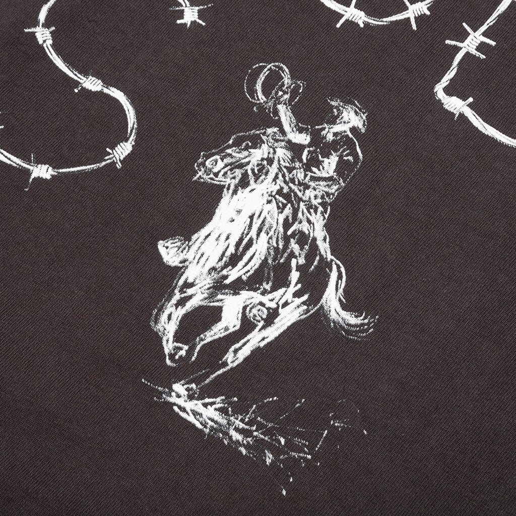Barbed Wire T Shirt Black