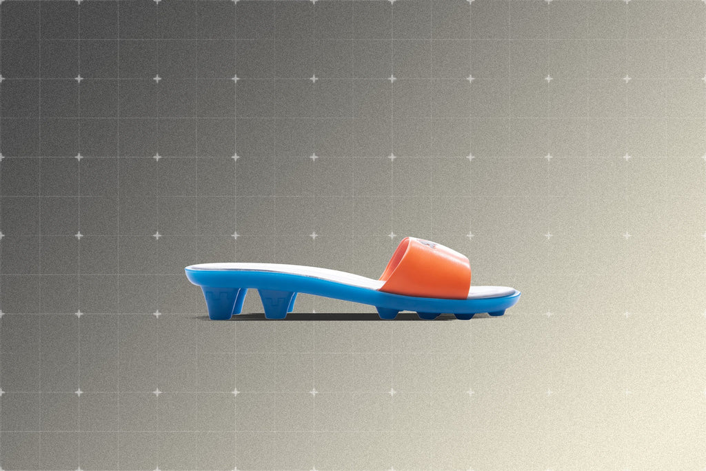 Puma x Fenty Womens Slide Chic Rickie Orange Racing Blue