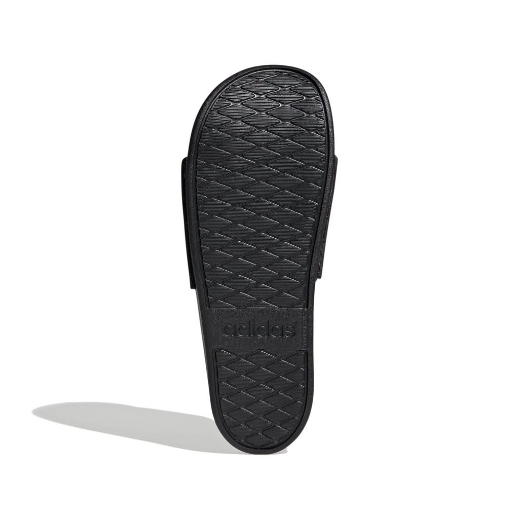 adidas Adilette Comfort Slides Black White