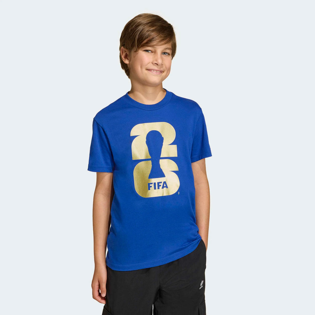 adidas FIFA World Cup 2026 Official Emblem Mens Soccer T Shirt
