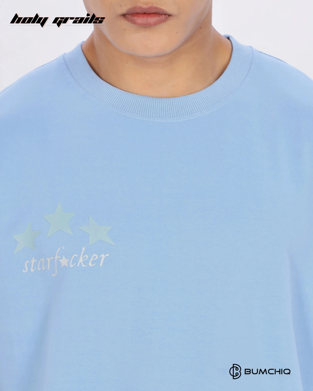 Baby Born Blue Oversize Tee HG x Bumchiq