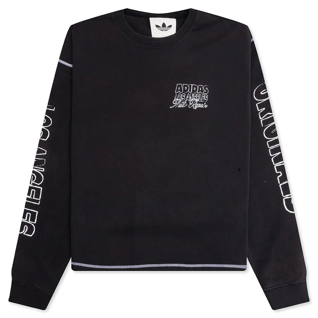 Wilshire L S T Shirt Black