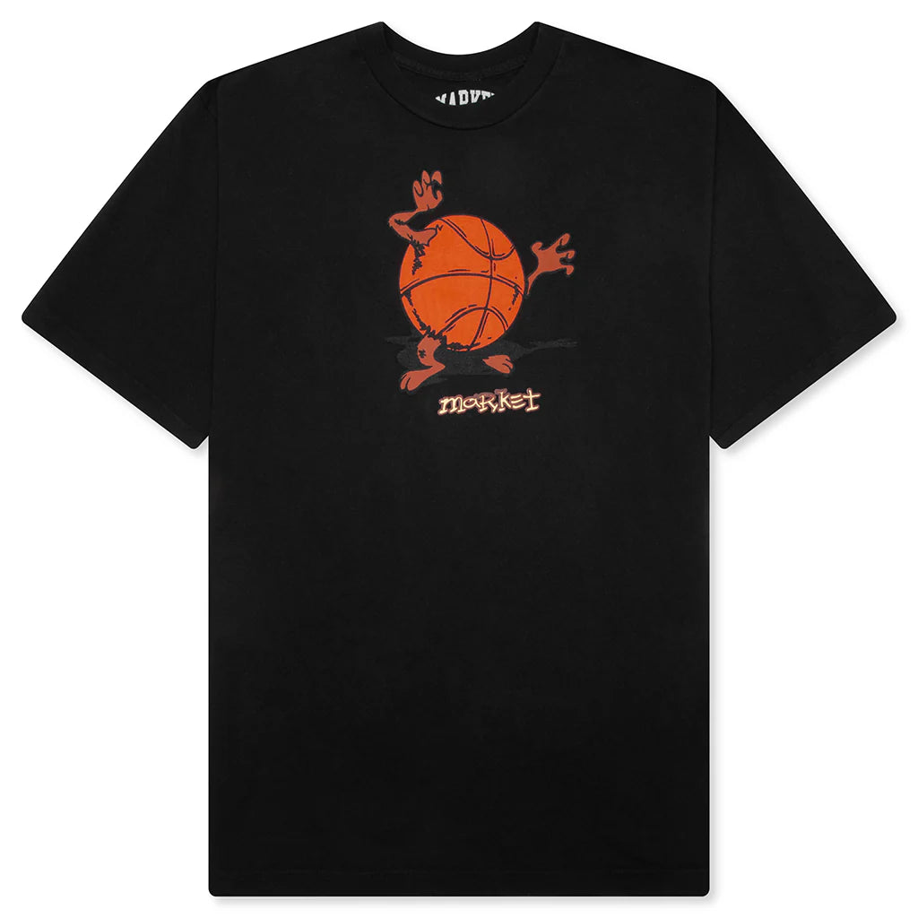 Devil Ball T Shirt Washed Black