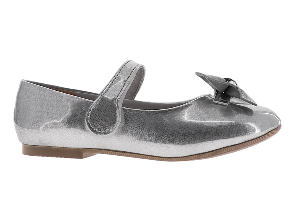 Zapatos Planos Tropicana Color Plata para Niña
