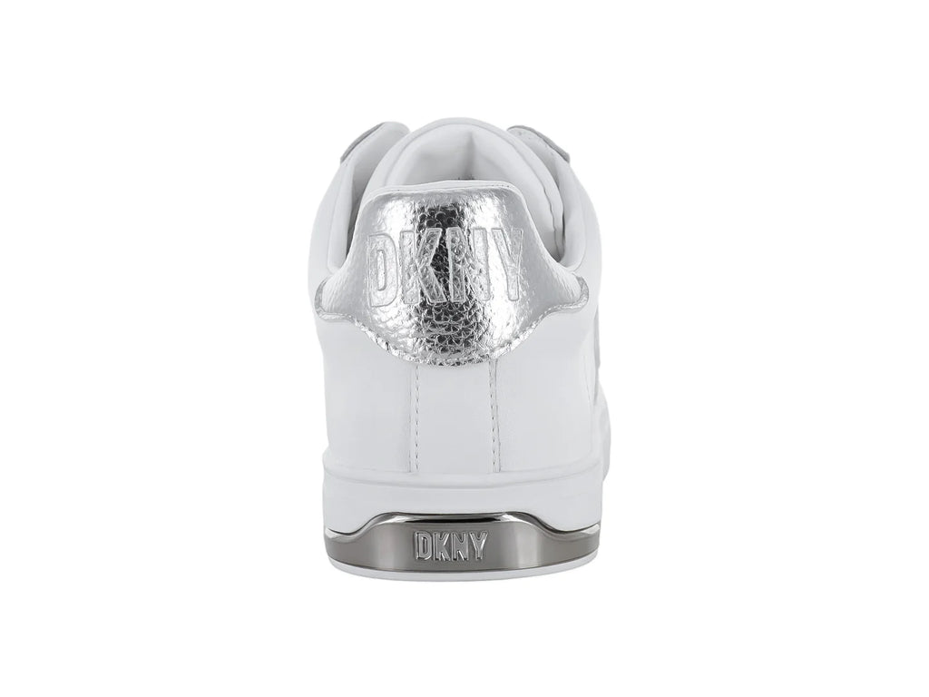 Tenis DKNY Blanco y Plata para Mujer