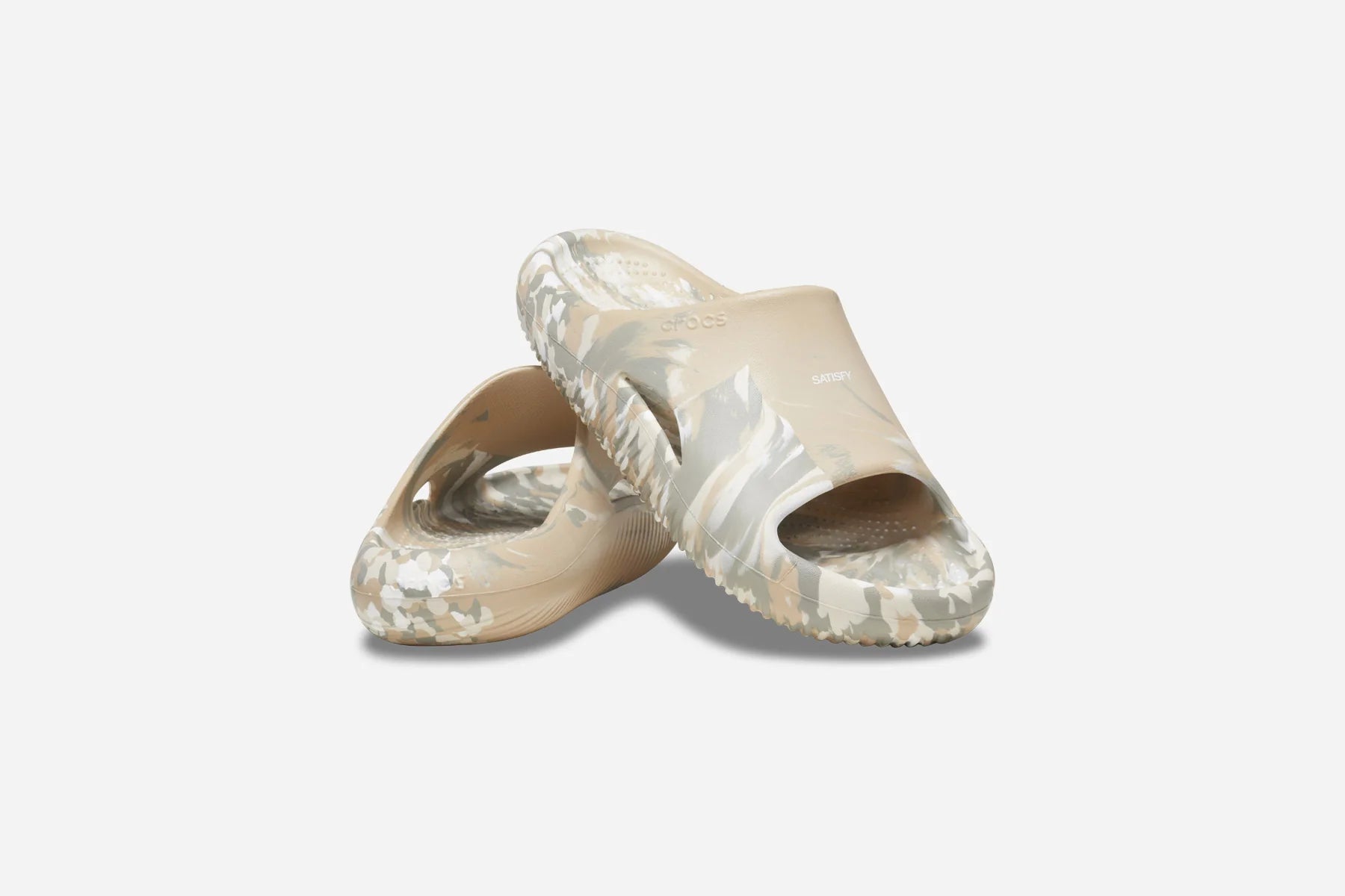 Crocs x Satisfy Mellow Slide Grey