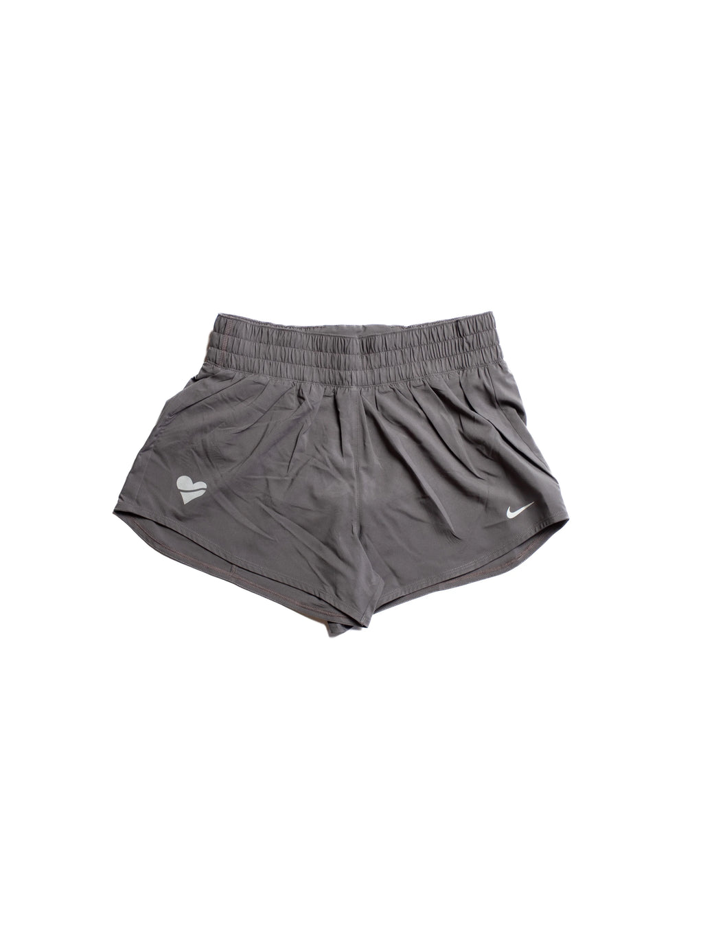 Nike Womens Dri FIT Mid Rise 3 Brief Lined Shorts