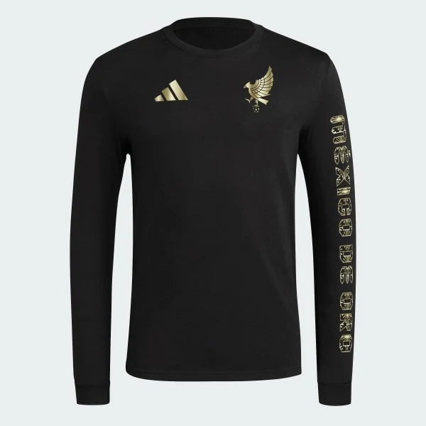 adidas Mexico Fresh Long Sleeve T Shirt Black