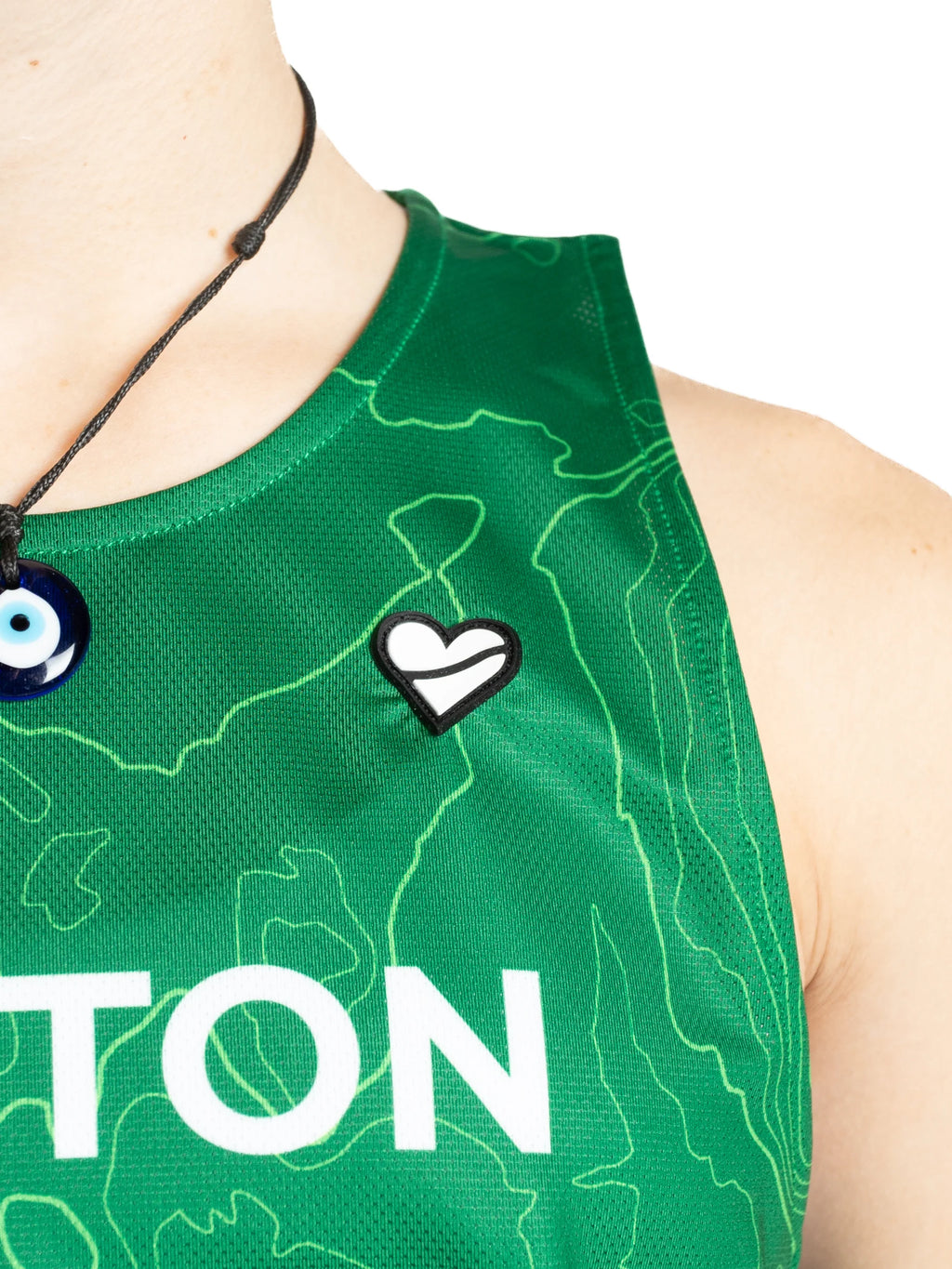 Heartbreak Womens Boston Crop Singlet