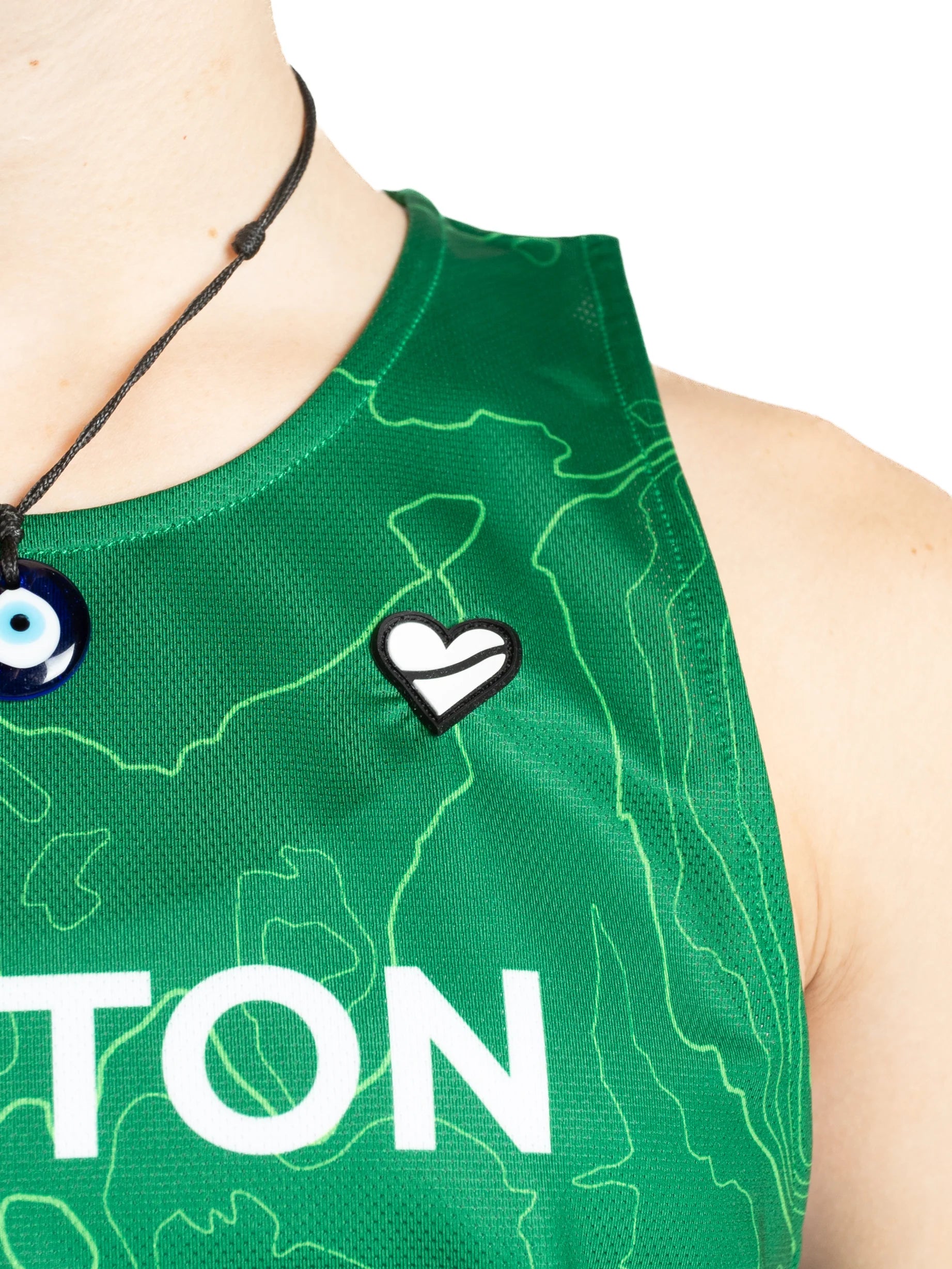 Heartbreak Womens Boston Crop Singlet