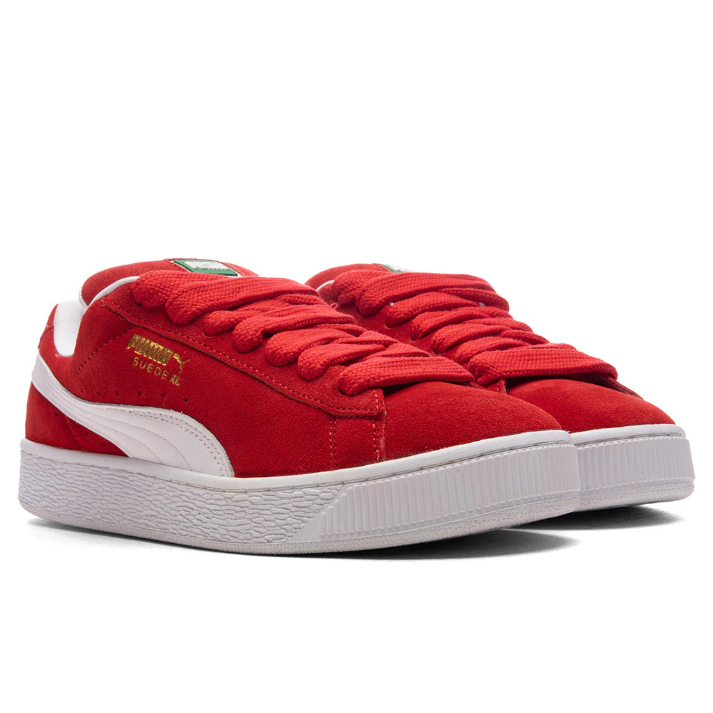 Suede XL For All Time Red White