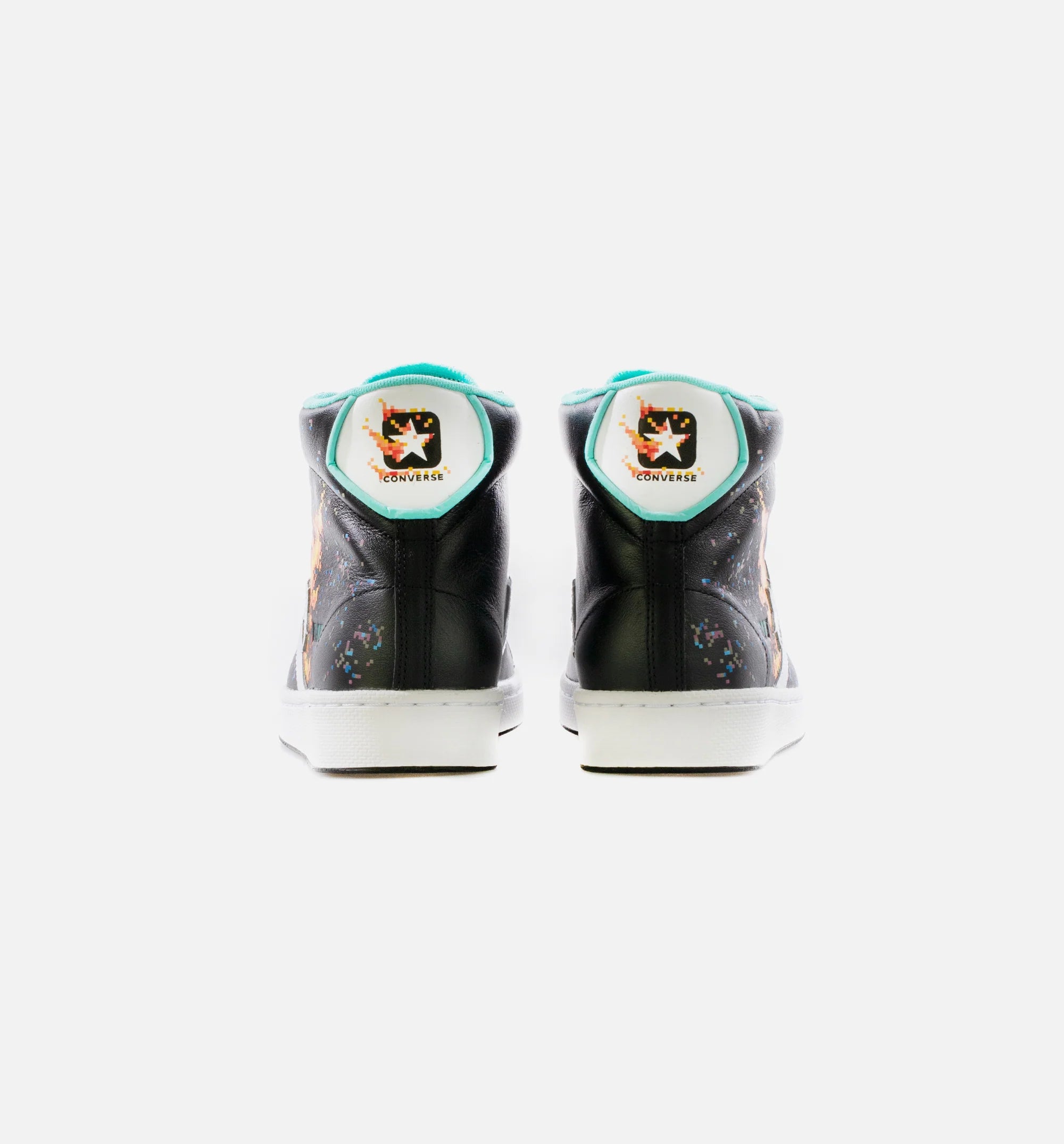 Pro Leather NBA Jam Mens Lifestyle Shoe Black White Orange