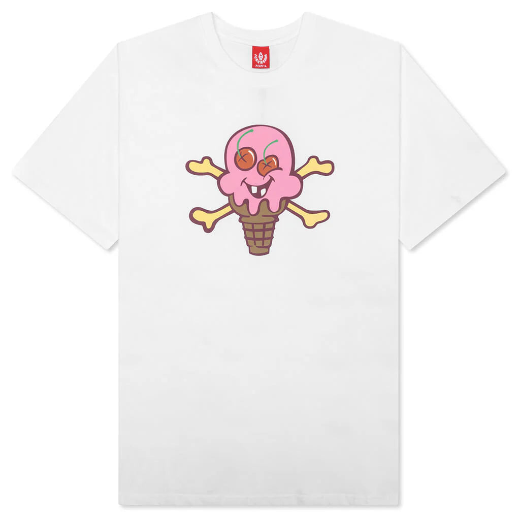 Classic S S Tee White