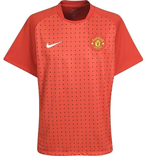 Nike Manchester United SS Prematch Top Red White