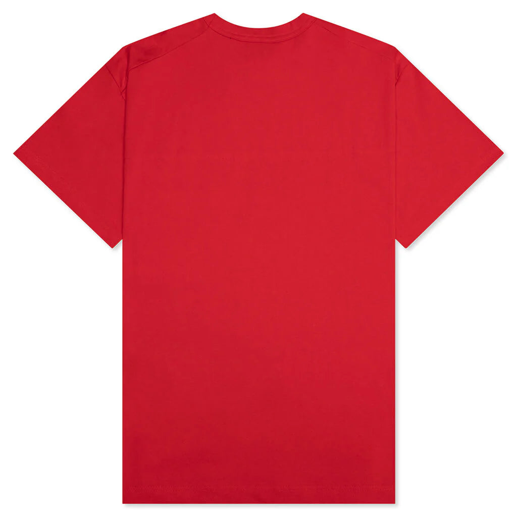 Jersey Braque Pocket Tee Red