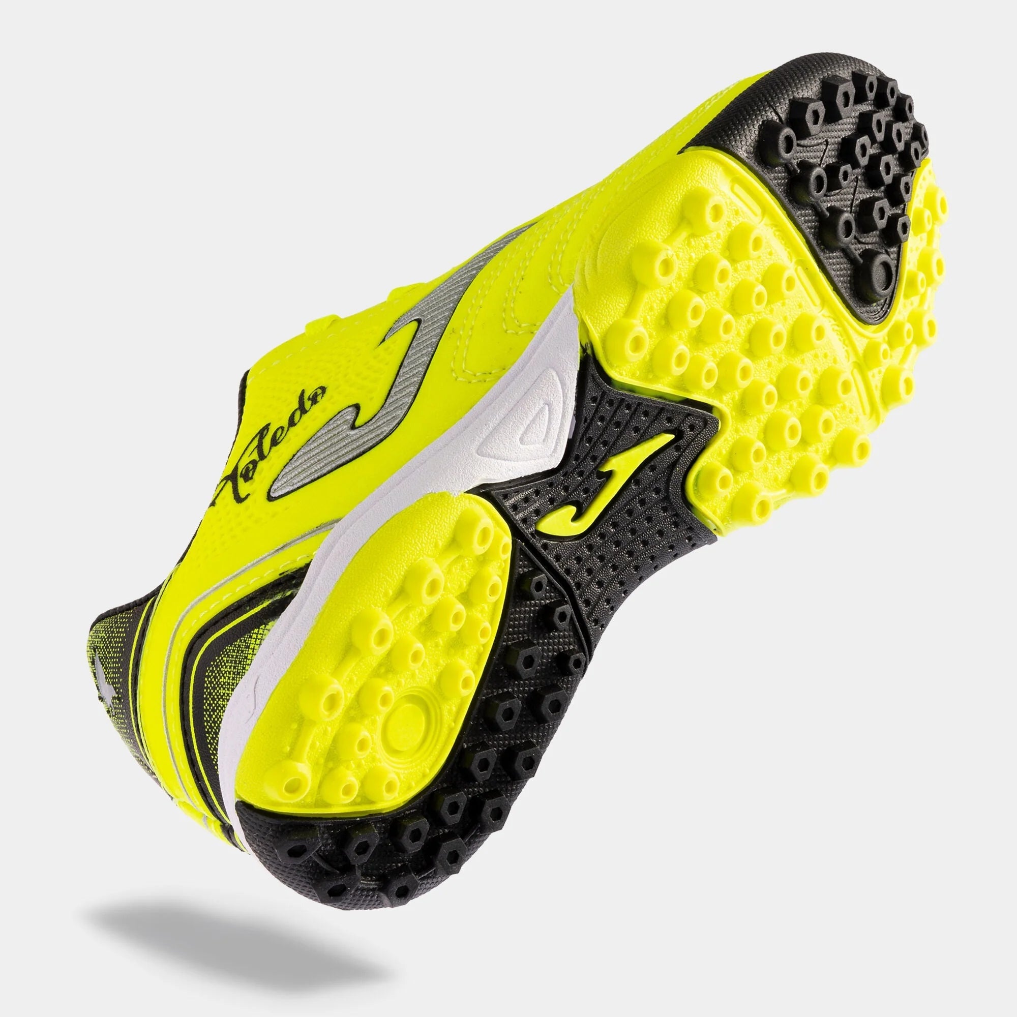 Joma Toledo JR 2309 TF Turf Youth Soccer Cleats Lemon Fluo