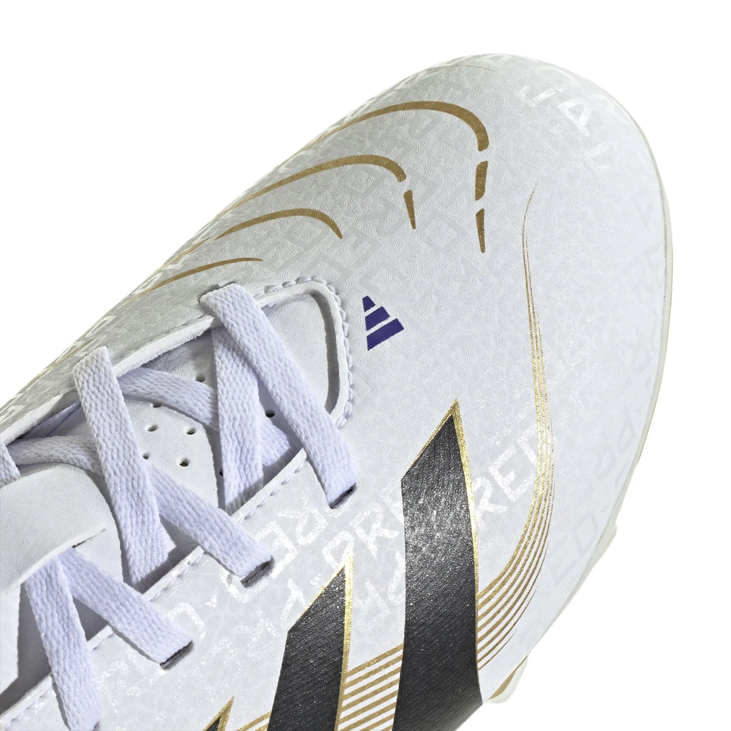adidas Predator Club Firm Multi Ground Boots Kids White Black