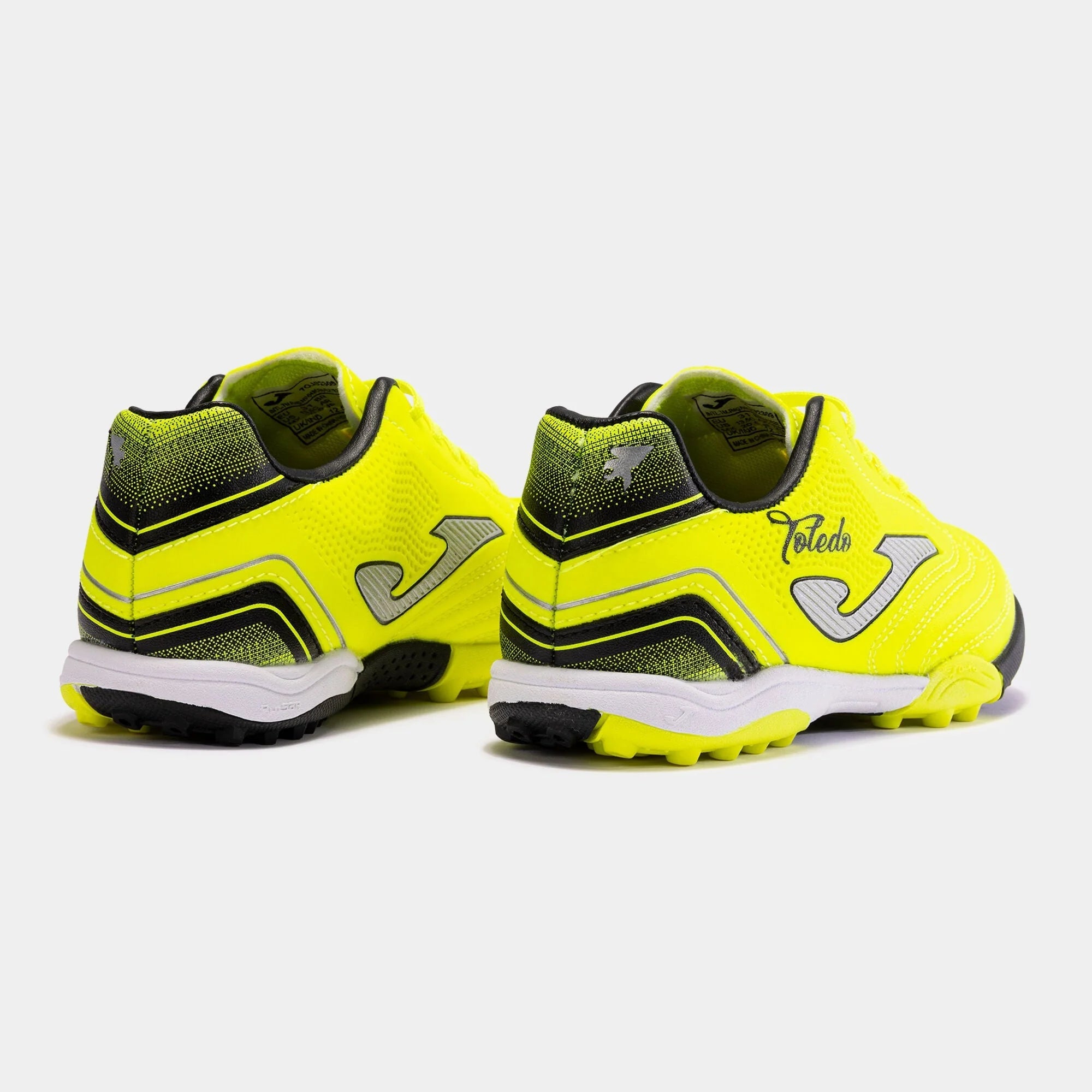 Joma Toledo JR 2309 TF Turf Youth Soccer Cleats Lemon Fluo