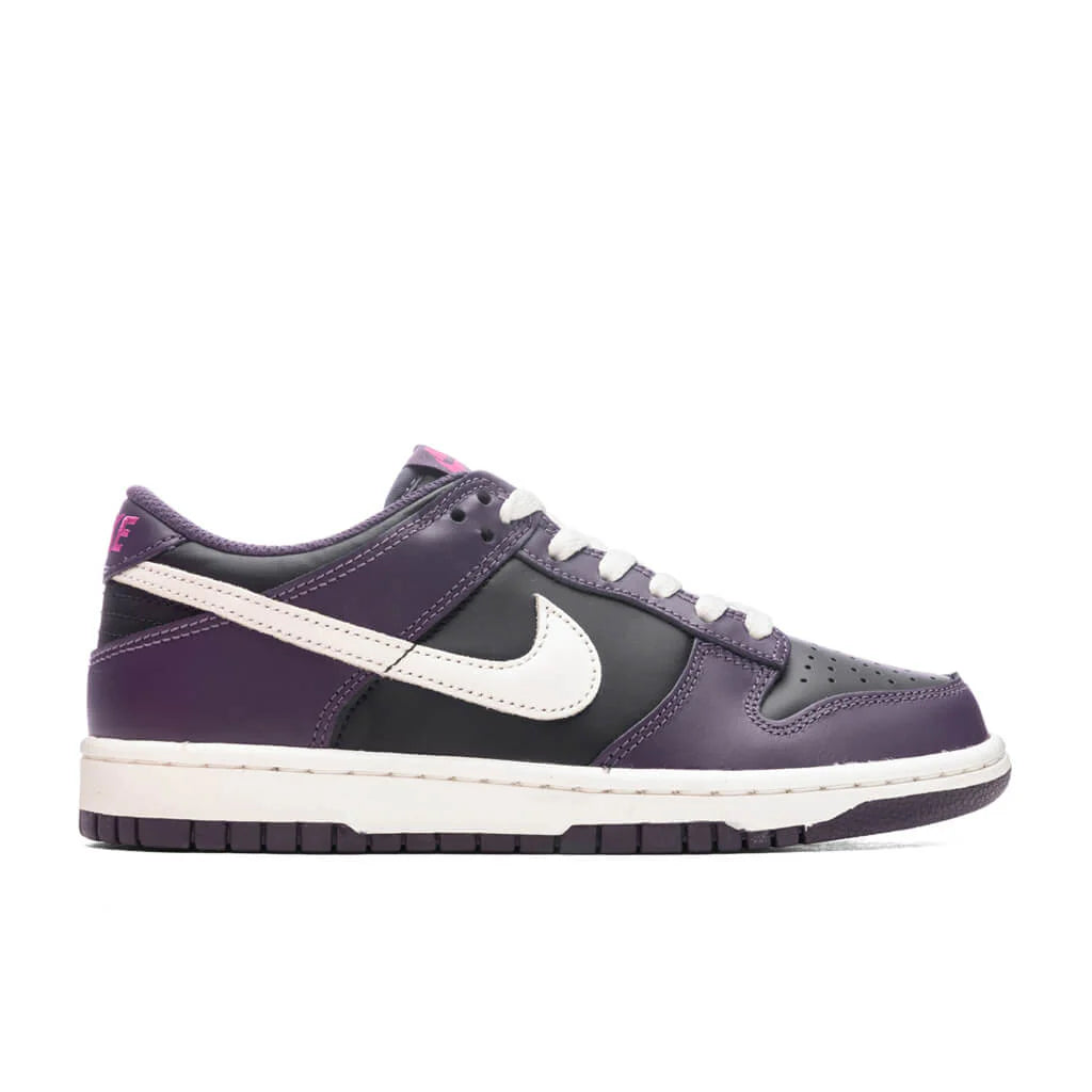 Dunk Low GS Black Pale Ivory Dark Raisin Sail