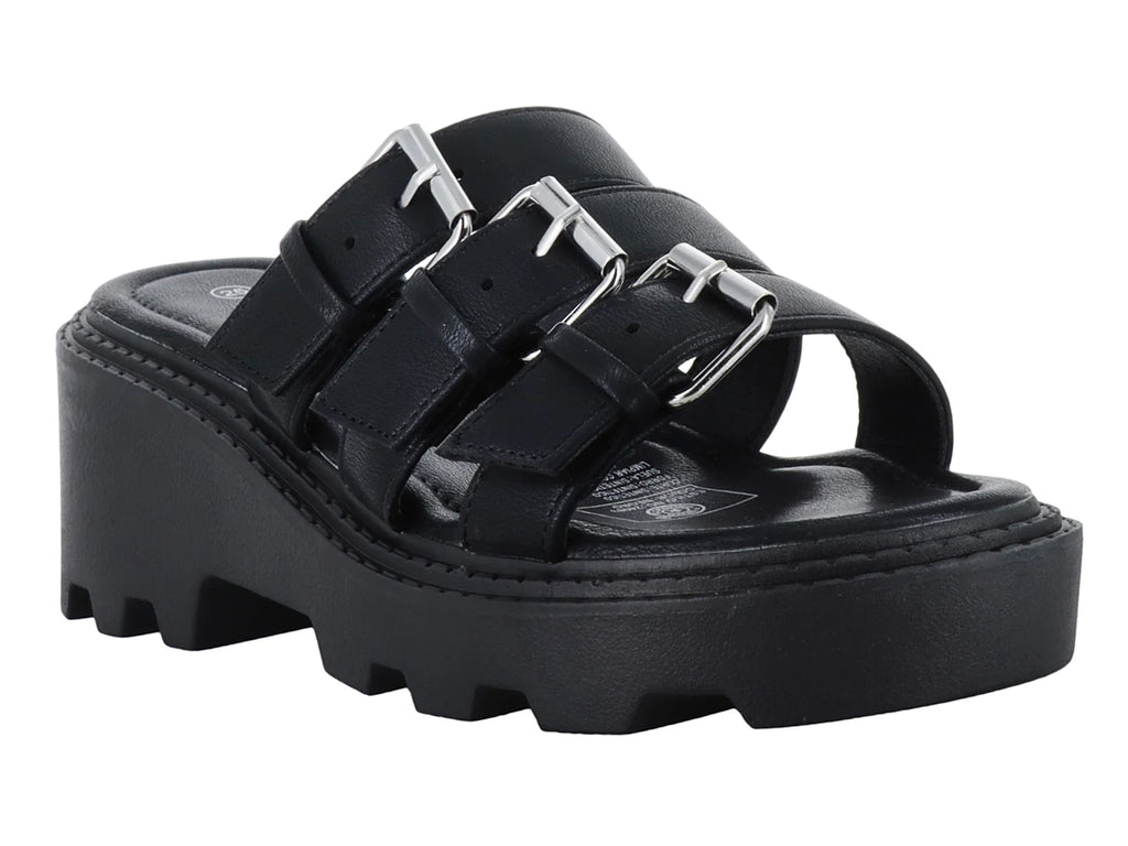 Sandalias Furor Plataforma Negro para Mujer