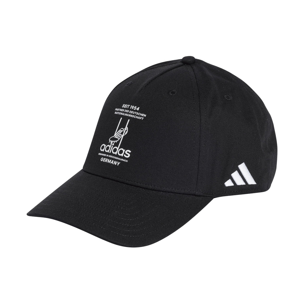adidas Germany Baseball Soccer Cap Black White