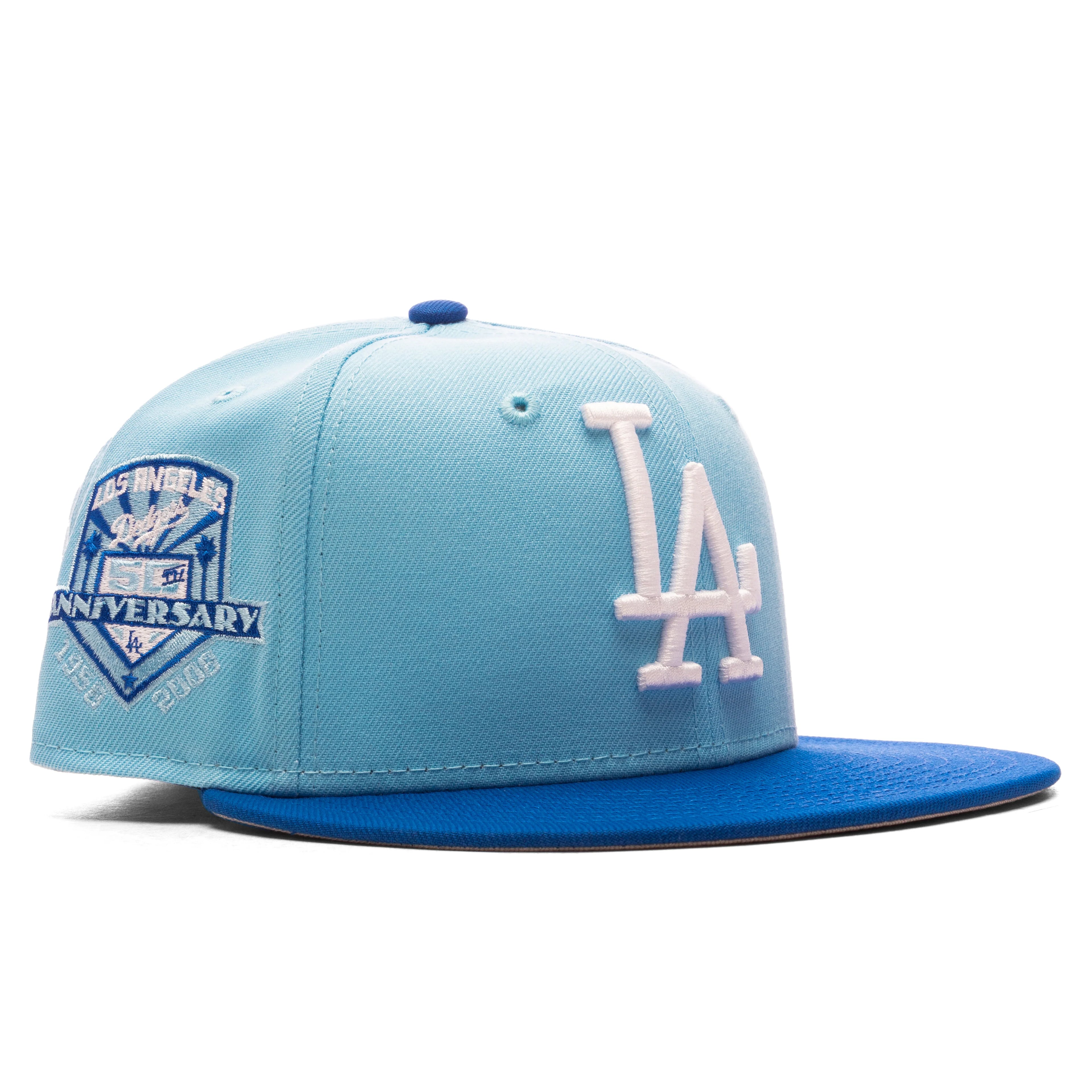 FEATURE x New Era 59FIFTY Fitted LA Dodgers Cooperstown Doscientos Blue Azure Blue Grey