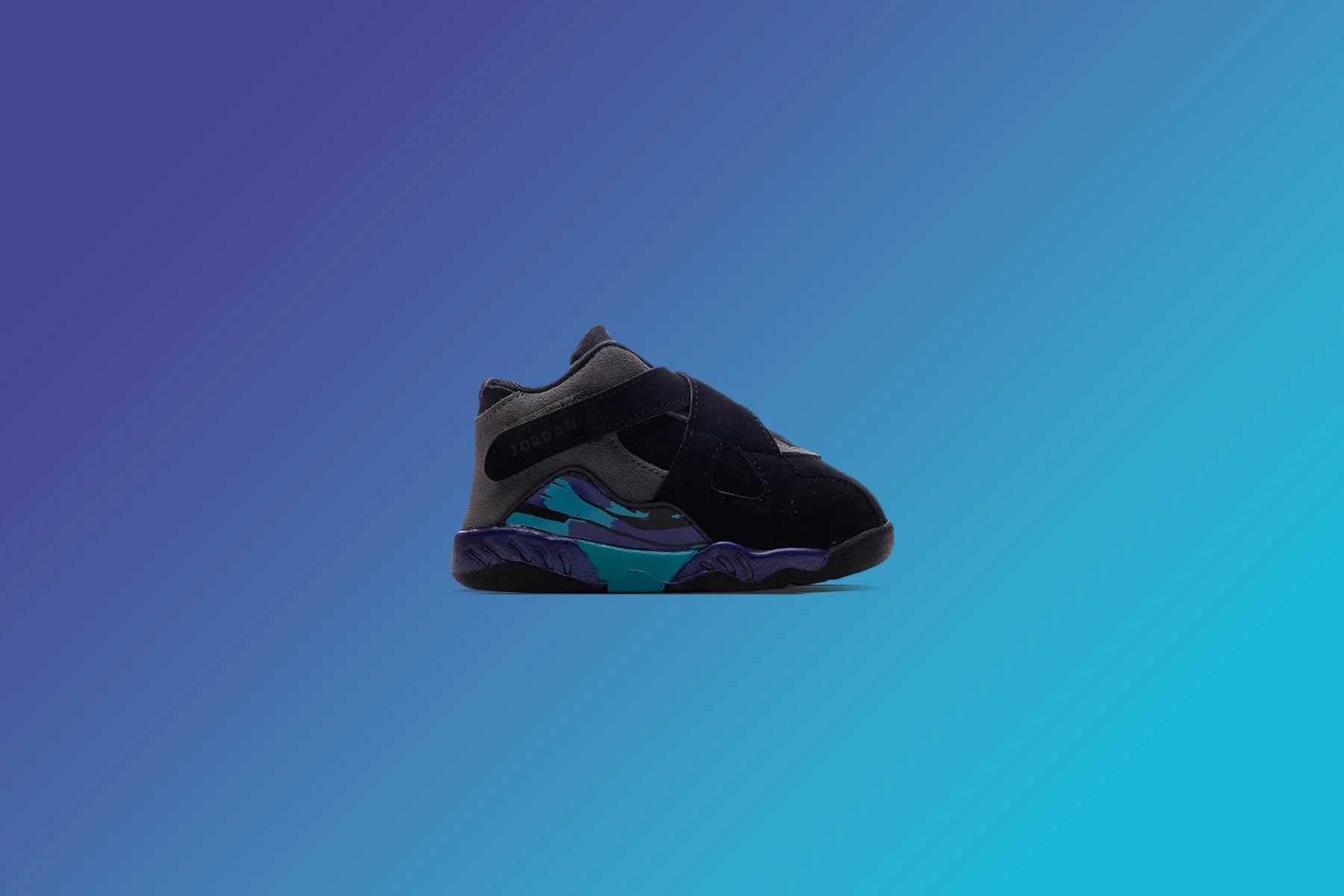 Air Jordan 8 Retro Aqua TD Black Multi Color