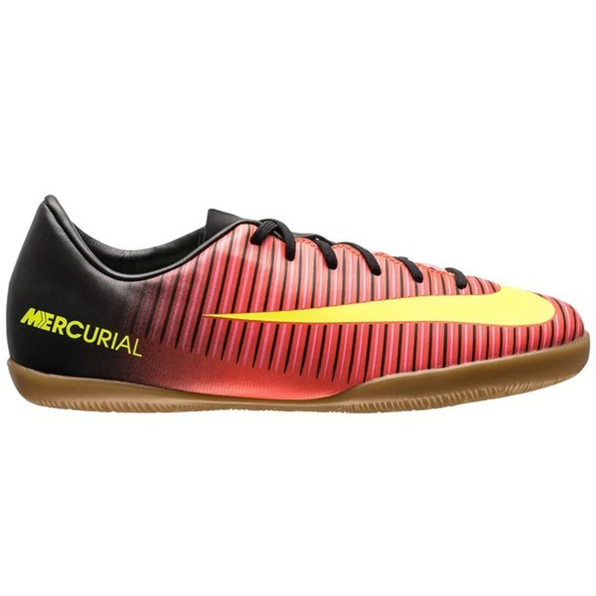 Nike Jr MercurialX Vapor XI IC Indoor Soccer Shoes Total Crimson Black Volt