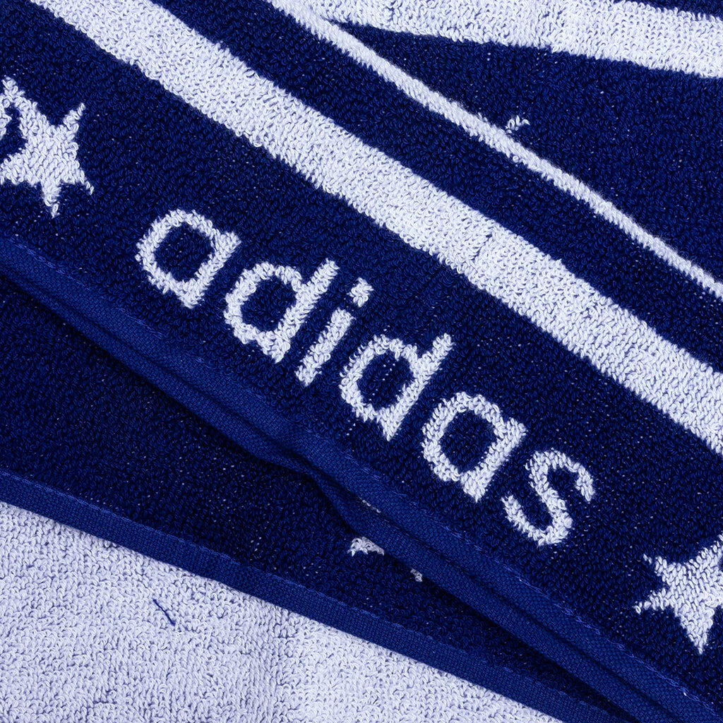 Adidas x BAPE Football Towel Japan Blue