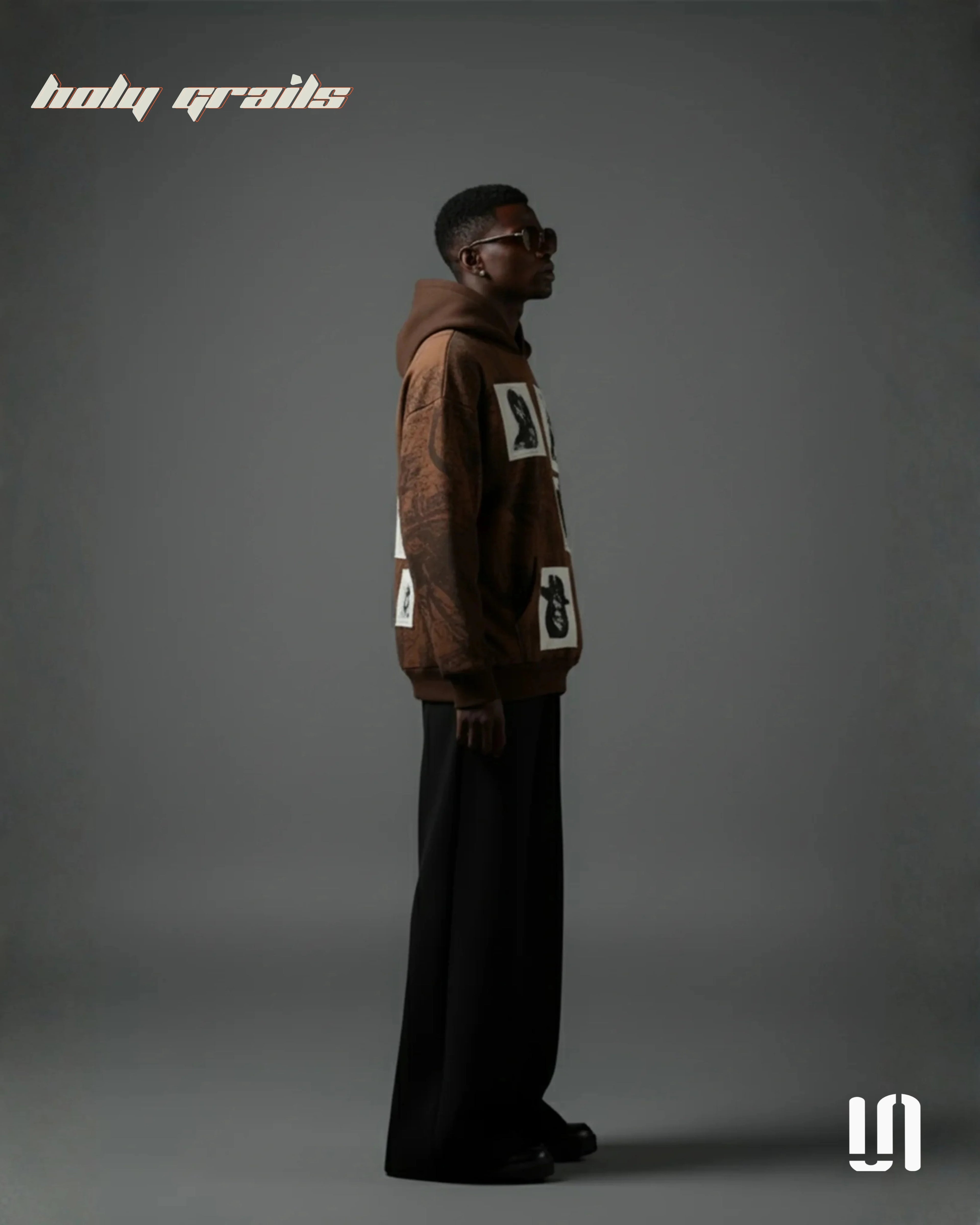 Ubran Roast Brown AOP Hoodie HG x Sullitt