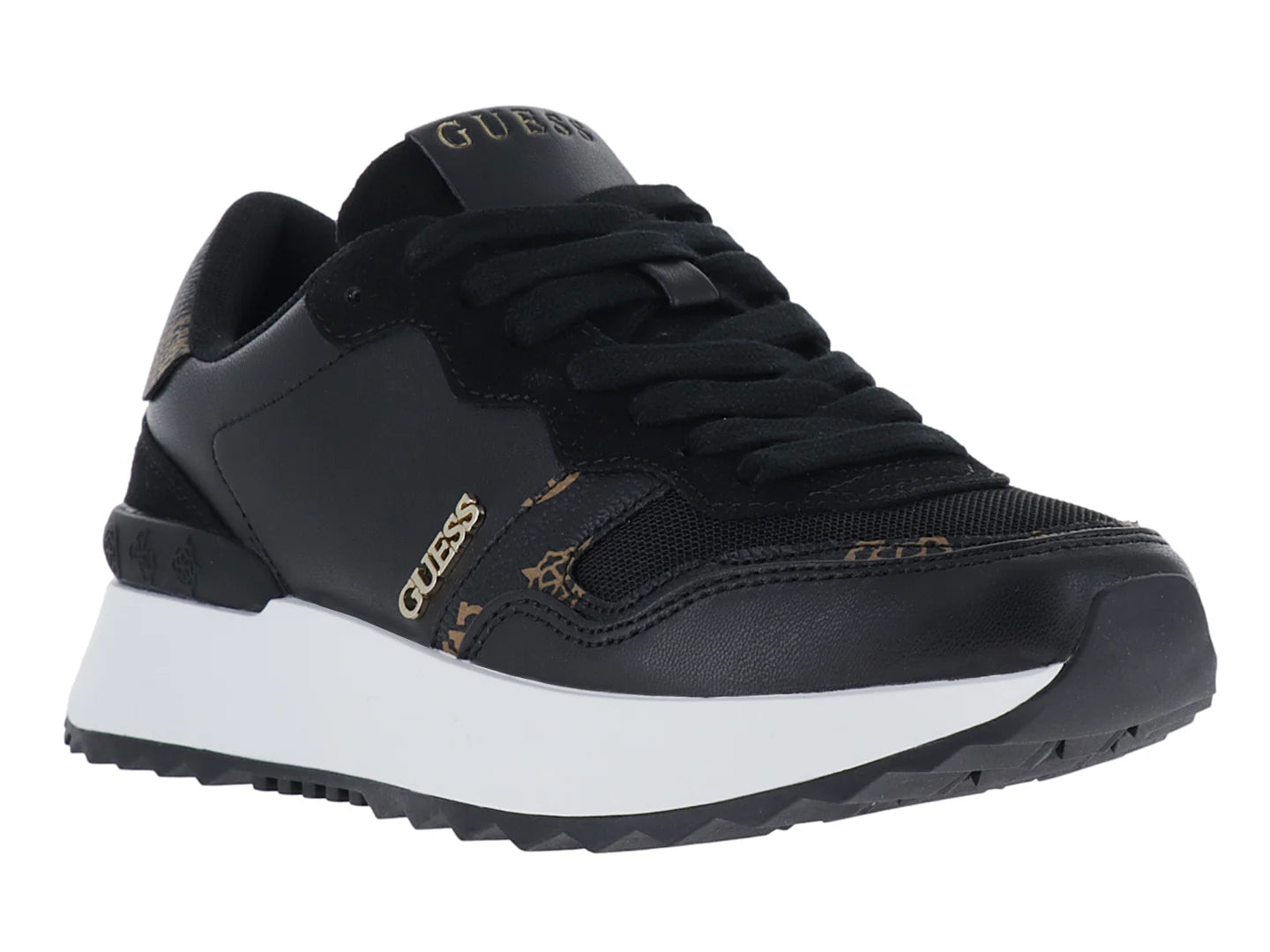 Tenis Guess Casual Negros para Mujer