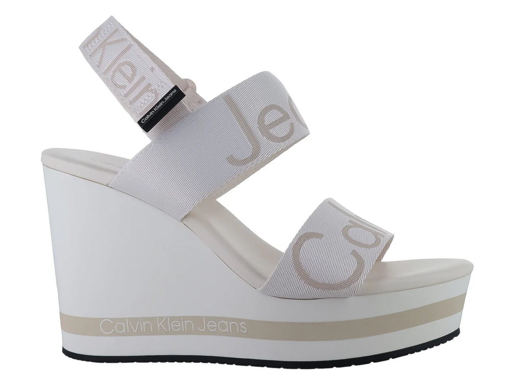 Sandalias Plataforma Calvin Klein Blanco para Mujer