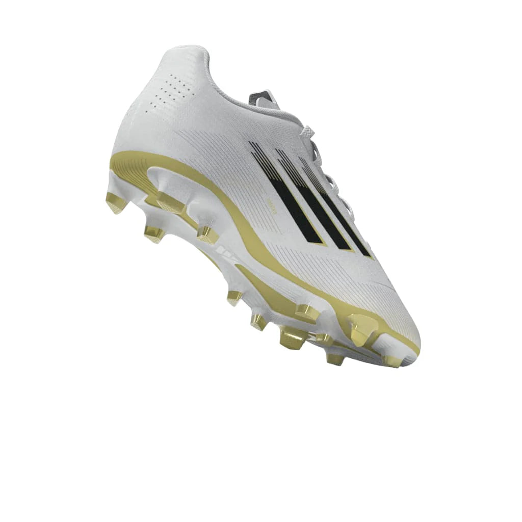 adidas F50 Club Firm Multi Ground Boots Kids White Black