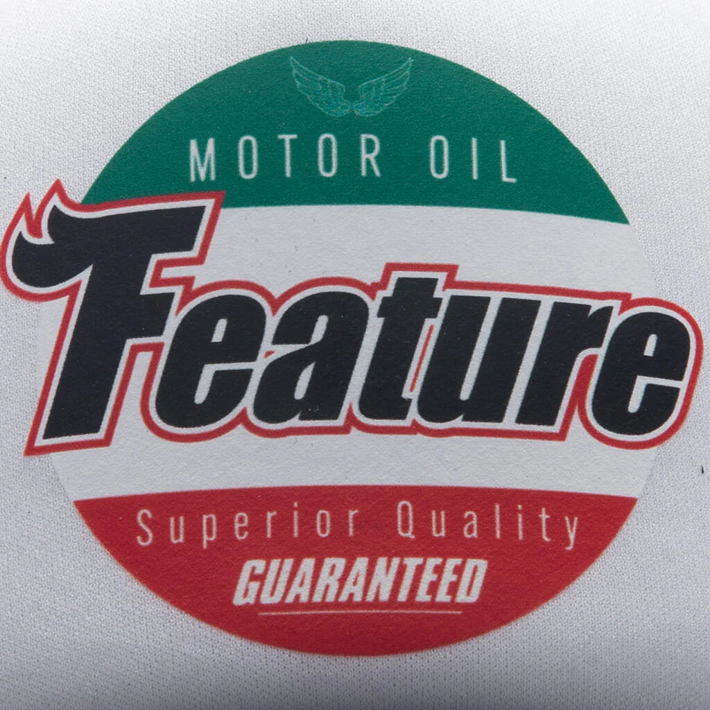 Motor Oil Trucker Black White