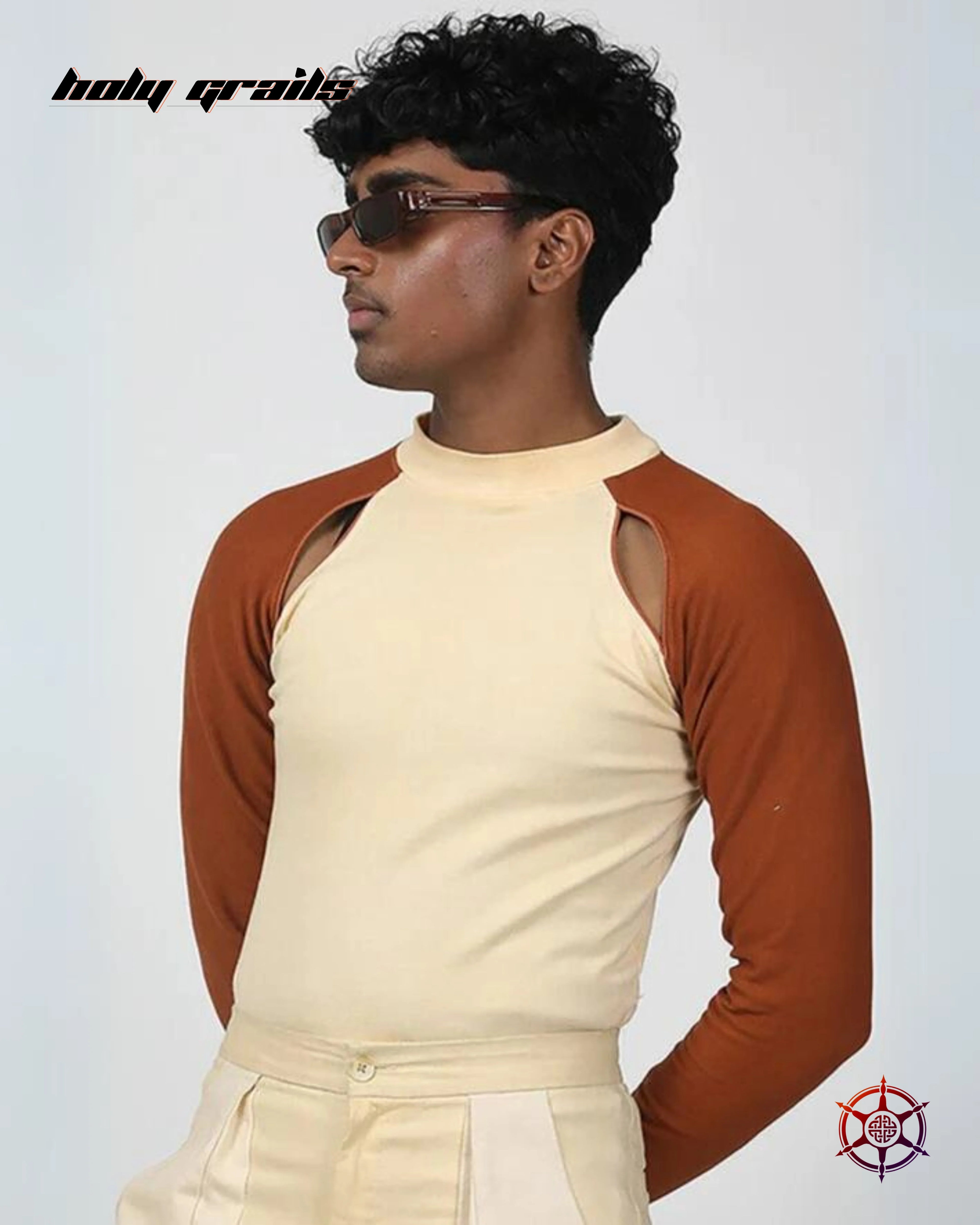 Caramel Mocha Keyhole Top HG x Duskin